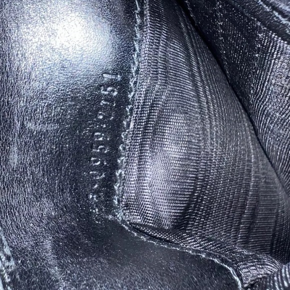 Gucci Wallet Canvas Leather bifold with coin slot GG Black Authentic - Picture 8 of 8